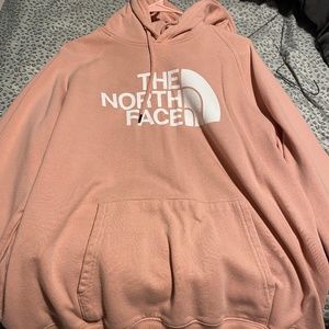 North Face, XL pink hoodie